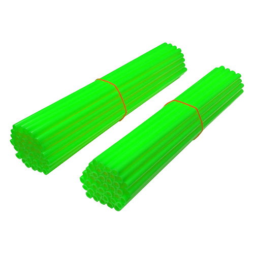 Set de 80 couvre-rayons verts fluo SKSK.FV