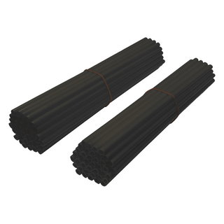 Set de 80 couvre-rayons noirs