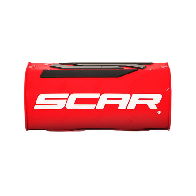 Mousse de guidon Scar rouge et blanc - Guidon sans barre transversale SMSORD