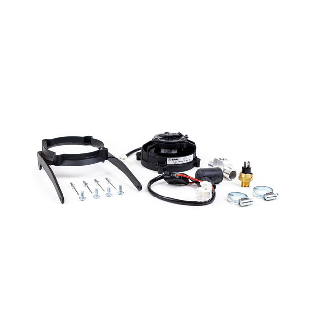 Kit ventilateur de radiateur Husaberg 450 FE (10-14) automatique SPAL SP-RFS-K1-TE