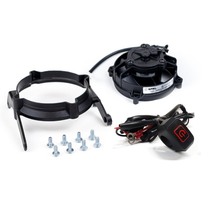 Kit ventilateur de radiateur KTM 150 EXC (20-23) manuel SPAL SP-RFS-K2-SR