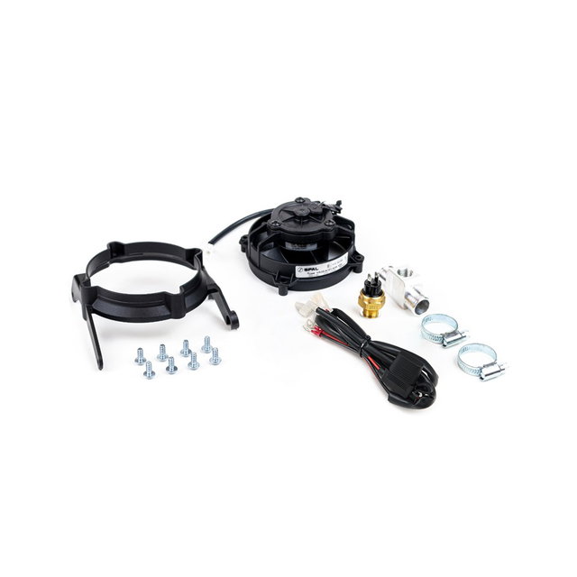 Kit ventilateur de radiateur KTM 250 EXC (17) automatique SPAL SP-RFS-K2-TE