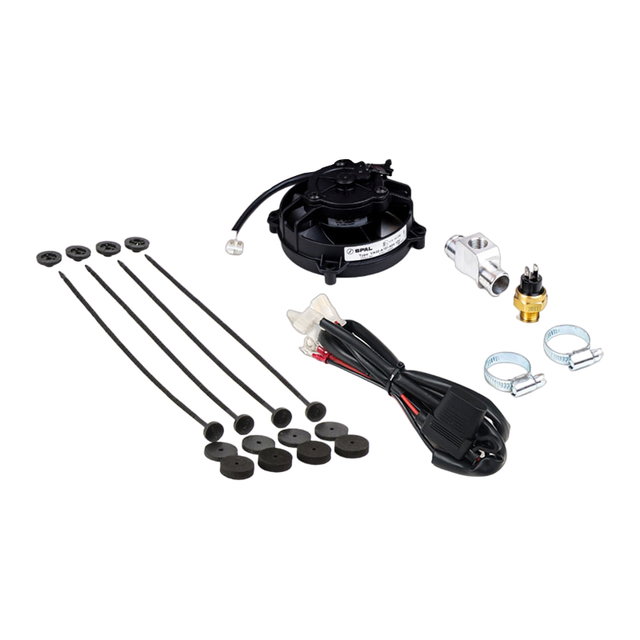 Kit ventilateur de radiateur universel automatique SPAL SP-RFS-UN-TE