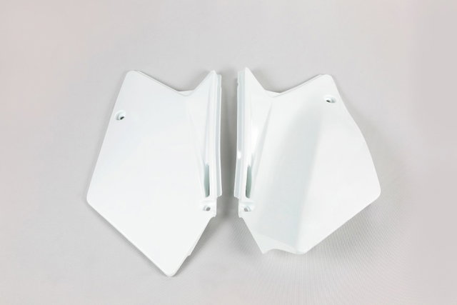 Plaques latérales porte-numéro Suzuki RMZ 450 (05-06) blancs* SU03910-041