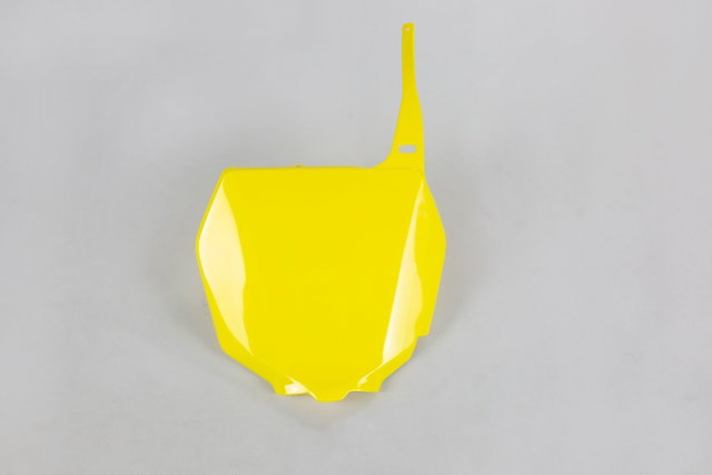 Plaque numéro avant Suzuki RM 250 (01-12) jaune SU03989-102