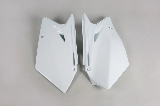 Plaques latérales porte-numéro Suzuki RMZ 450 (07) blancs* SU04906-041