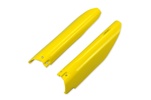 Protecteurs de tube de fourche Suzuki RM 125 (07-12) jaunes SU04913-102