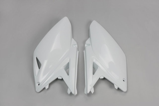 Plaques latérales porte-numéro Suzuki RMZ 250 (10-18) blancs* SU04929-041