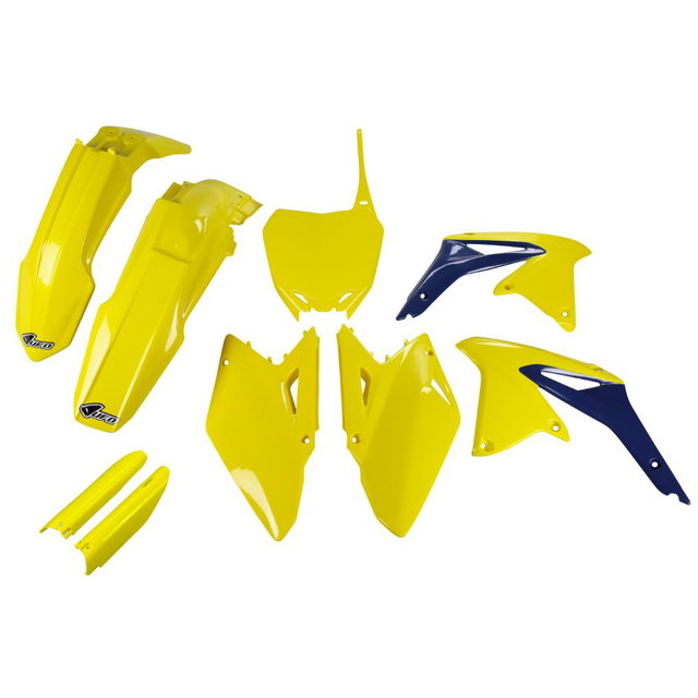 Kit plastiques Suzuki RMZ 450 (08-17) - couleur jaune SUKIT409F-102