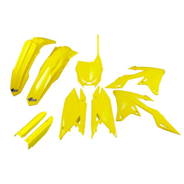 Kit plastiques Suzuki RMZ 250 (19-26) - couleur jaune SUKIT418F-102