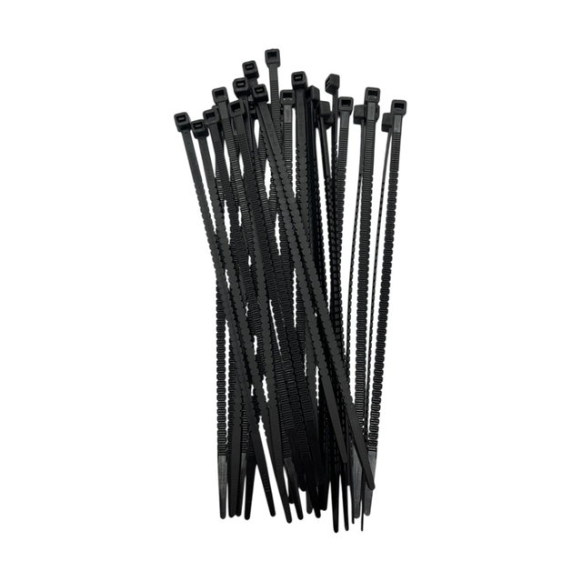 Colliers nylon réutilisables NRTeam 4,6 x 200 mm noires TCTN.200