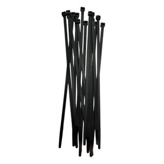Colliers nylon réutilisables NRTeam 8 x 360 mm noires