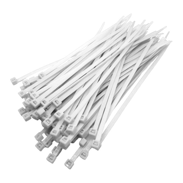 Colliers en nylon Artein 4,5 x 200 mm blanches VCBN0BL045200