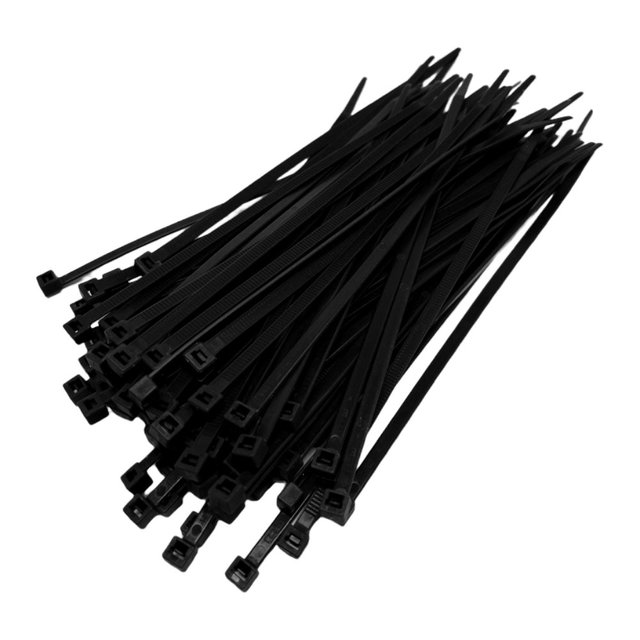 Colliers en nylon Artein 4,5 x 200 mm noires VCBN0NG045200