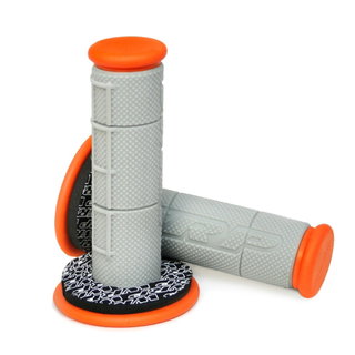 Paire de poignées WRP e donut - orange gris
