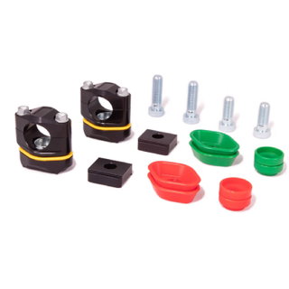 Kit de Supports de Guidon 28,6 mm pour Tés de Fourche X-Trig - Flex Fix Kit de Supports de Guidon 28,6 mm pour Tés de Fourche X-Trig - Flex Fix