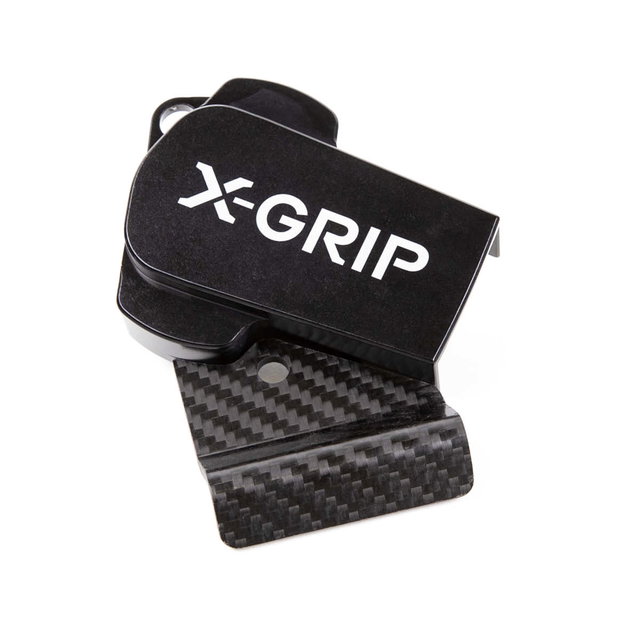 Protection TPS Husqvarna 150 TE (24-25) noir + carbone - X-Grip XG-2663-001