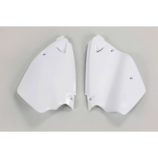 Plaques latérales porte-numéro Yamaha YZ 125 (96-01) blancs* YA02899-046