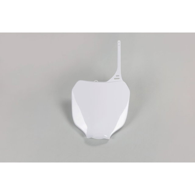 Plaque numéro avant Yamaha YZ 125 (00-05) blanche* YA03823-046