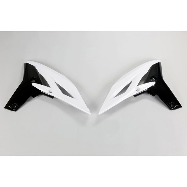 Coques de Radiateur Yamaha WR 450 F (12-15) blancs et noirs YA04811-046