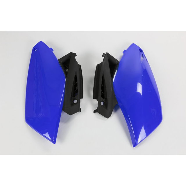 Plaques latérales porte-numéro Yamaha YZ 250 F (10-13) bleu e noirs YA04812-089