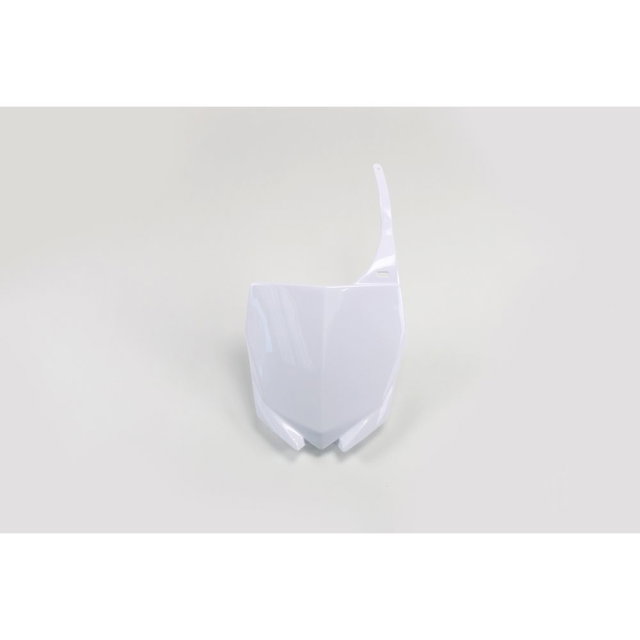 Plaque numéro avant Yamaha YZ 250 (15-21) blanche* YA04813-046