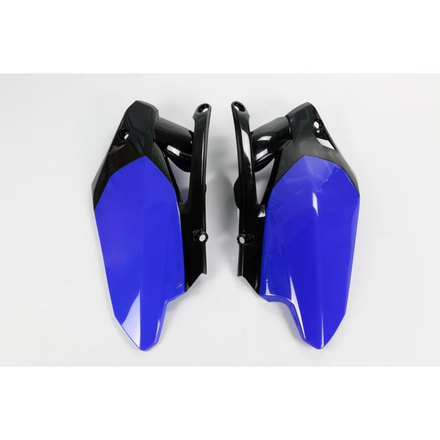 Side number plates Yamaha YZ 450 F (10-13) blue e black YA04819-089
