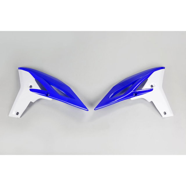 Coques de Radiateur Yamaha YZ 250 F (10-13) bleu et blancs* YA04828-999