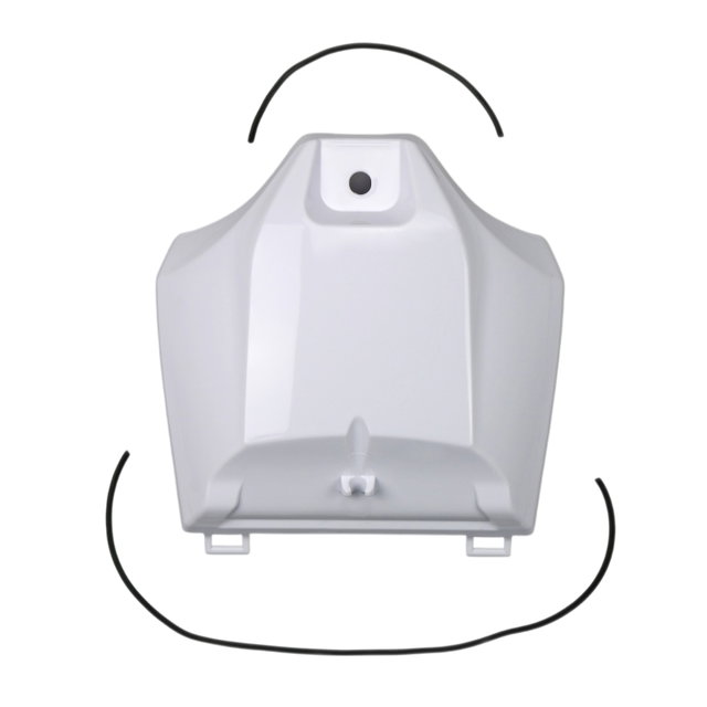 Couvercle de boîte à air Yamaha WR 250 F (20-24) blanc YA04863-046