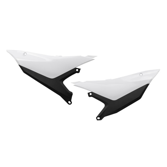 Plaques latérales porte-numéro Yamaha YZ 450 F (26) blancs e noirs YA05806-046