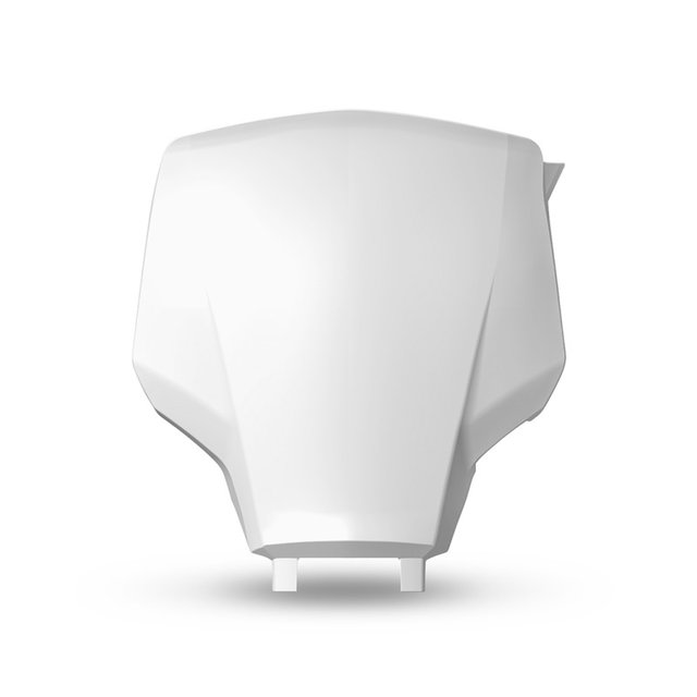Plaque numéro avant Yamaha YZ 450 F (26) blanche YA05807-046