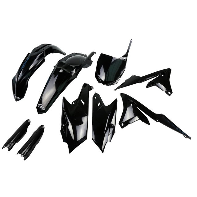 Kit plastiques Yamaha YZ 250 F (14-18) - couleur noir YAKIT318F-001